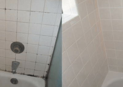 regrouting bathroom tiles